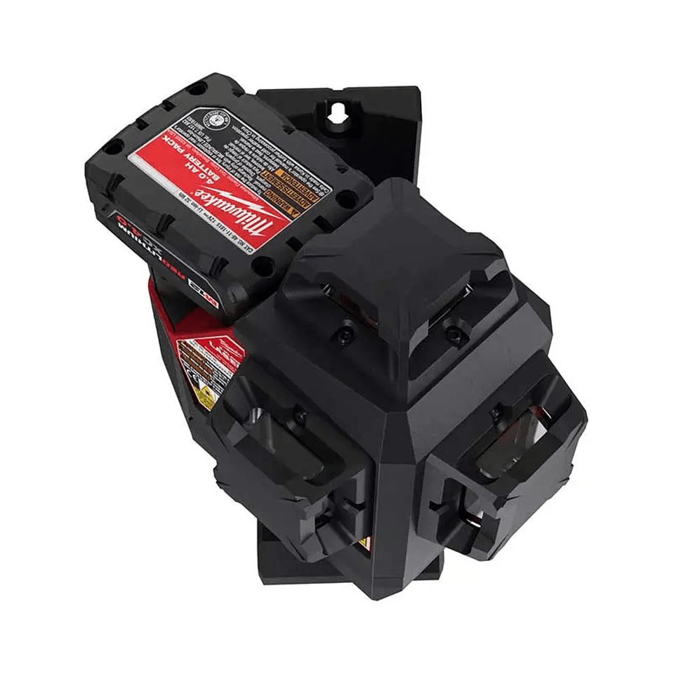 Kit Nivel Láser verde de 3 planos en 360° Milwaukee 3632-21 3