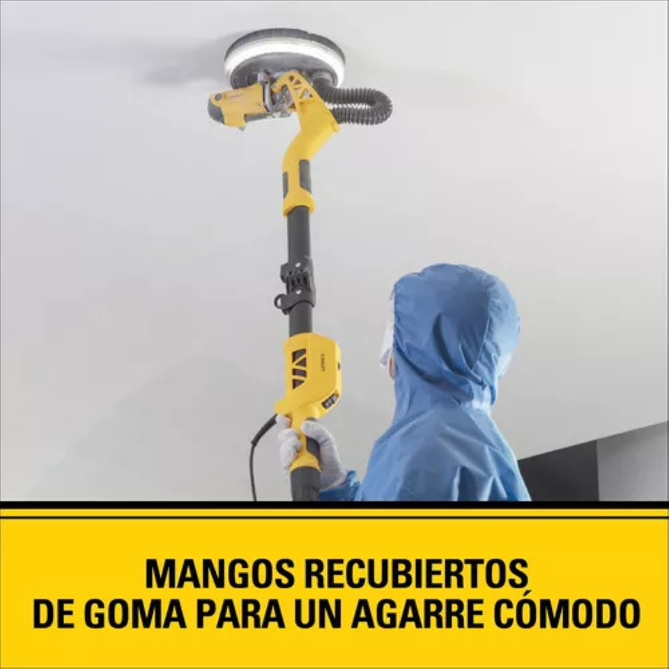 Lijadora Profesional De Pared Y De Techo Stanley Sw75  8