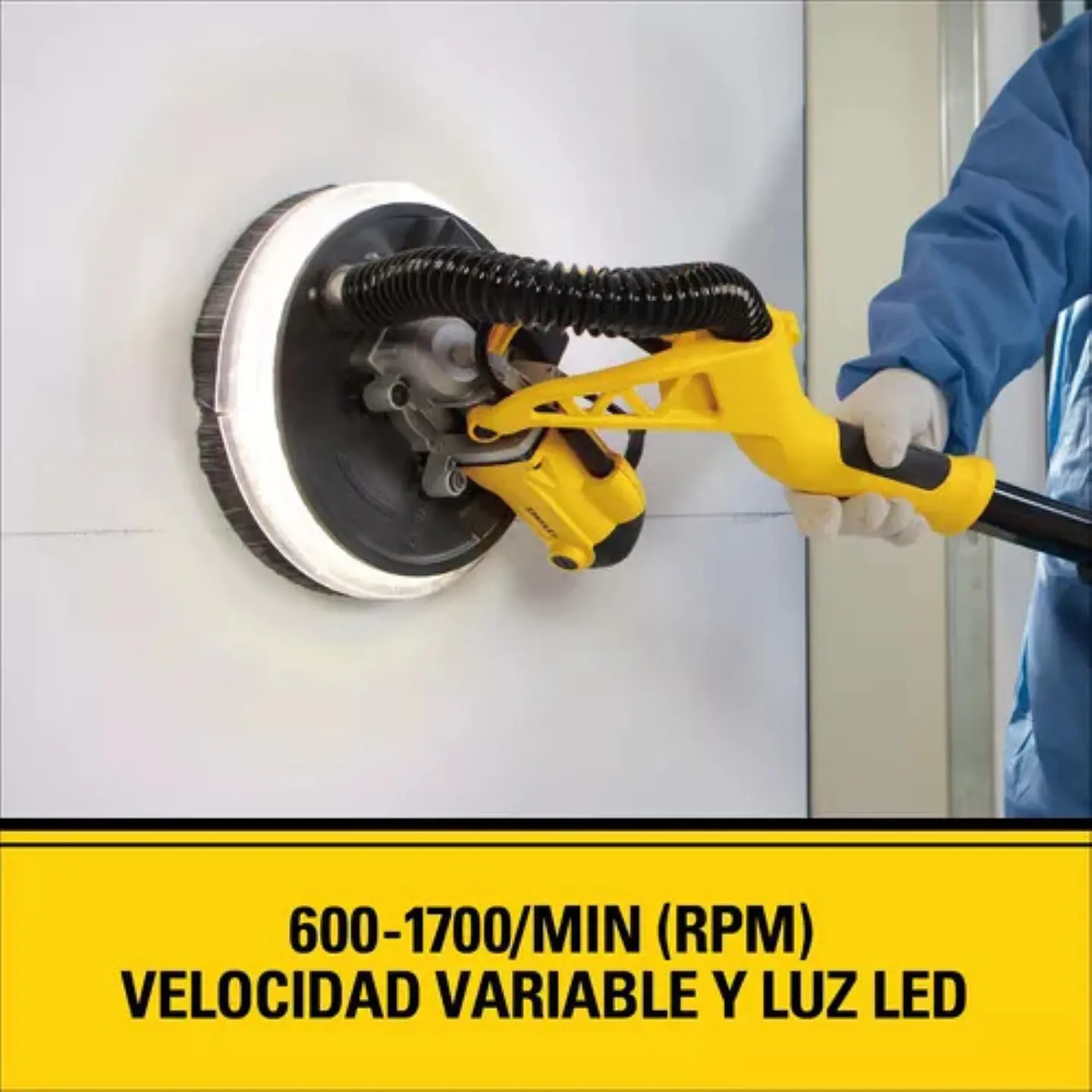 Lijadora Profesional De Pared Y De Techo Stanley Sw75  7