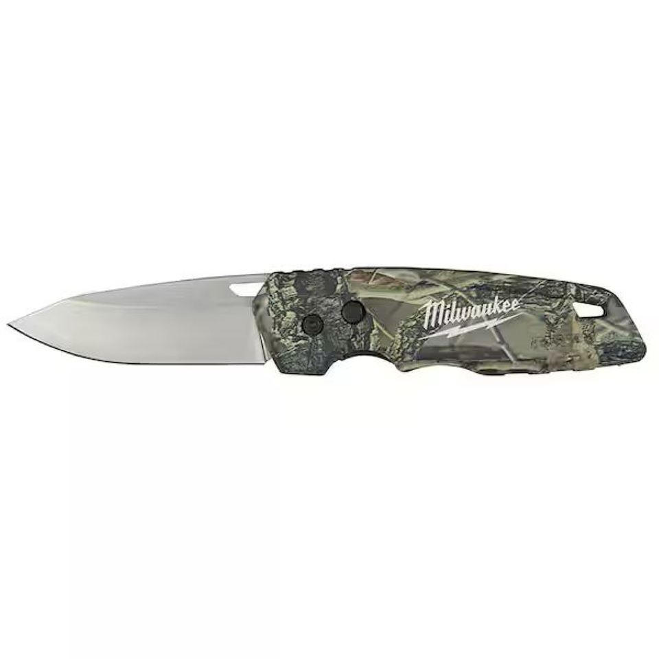 Cuchillo Plegable Camuflaje Milwaukee 48-22-1524 1
