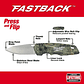 Cuchillo Plegable Camuflaje Milwaukee 48-22-1524 - Miniatura 4