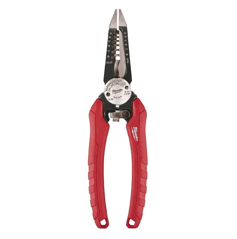 Milwaukee Alicate Pela Cable 6 En 1 Electrcista 
