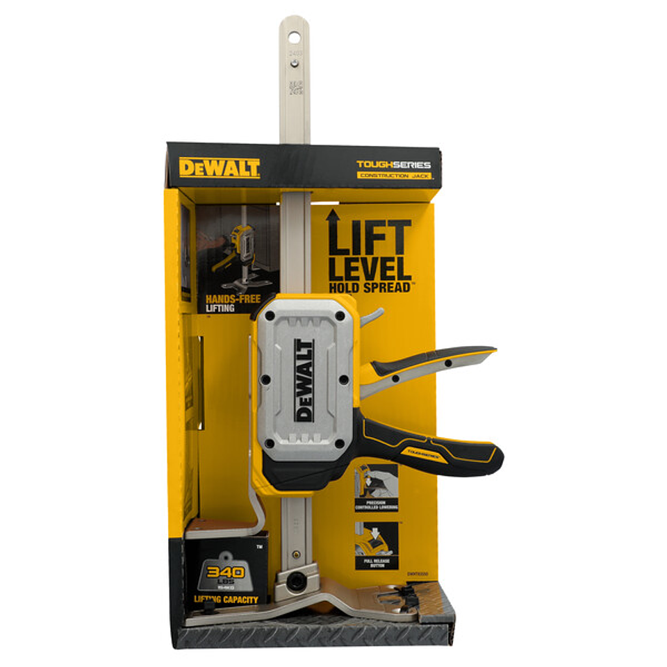 Brazo de Elevación Toughseries DEWALT Capacidad 154kg 9