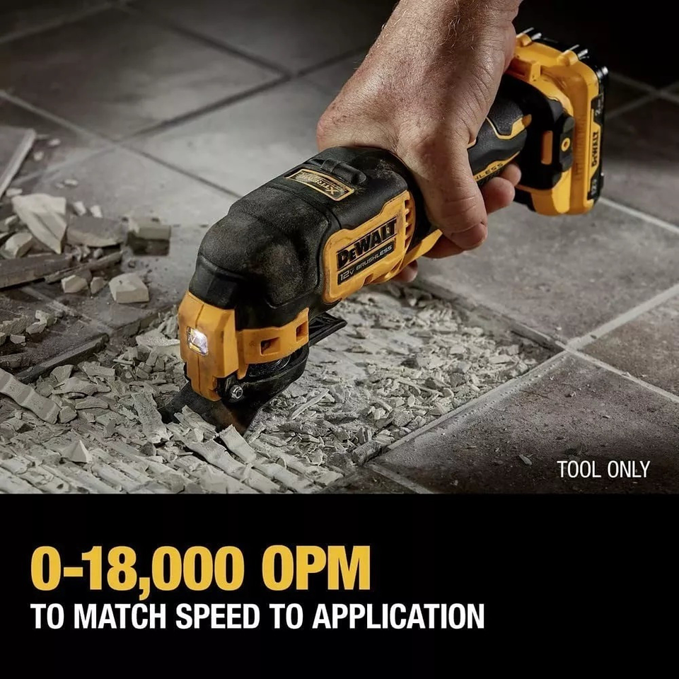 Dewalt 12v Extreme Oscilante Multiherramienta  5