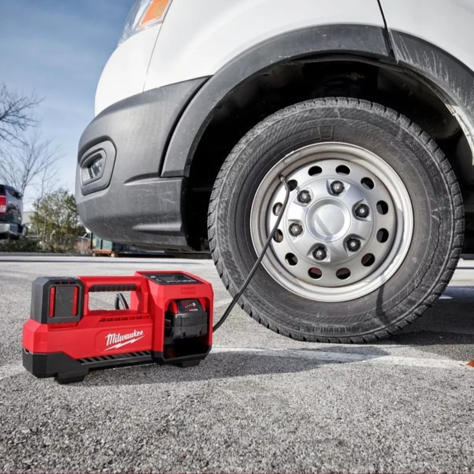 Inflador De Neumáticos Inalámbrico M18 De 18v Milwaukee 5