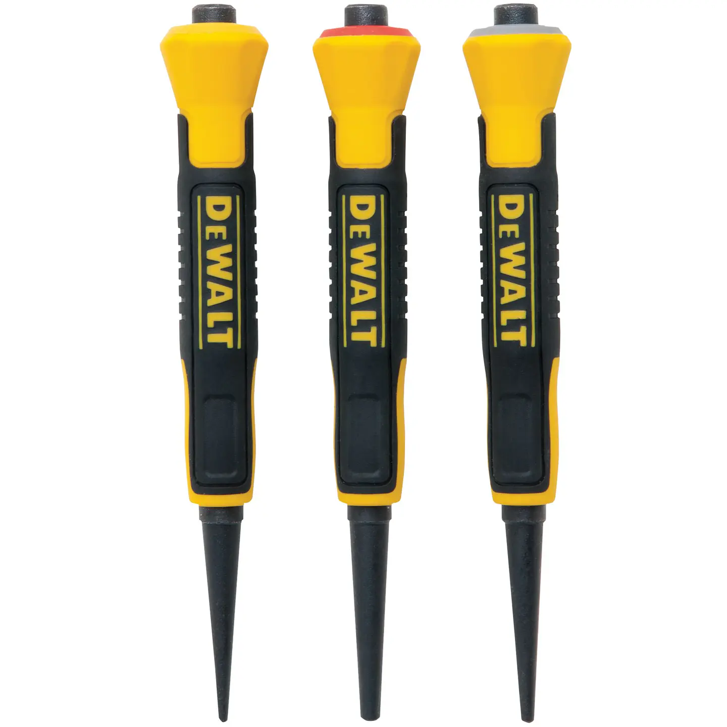 Set De Punzones Para Clavos 3 Pc Dewalt Dwht58018 1
