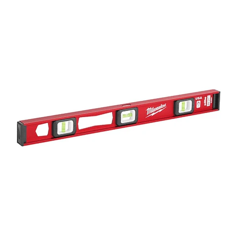 Nivel Magnético Aluminio Milwaukee 24 60cm Mlibm24