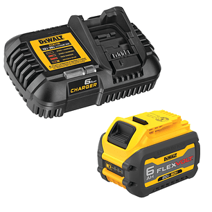 Batería Flexvolt 6ah + Cargador Rápido 1106 6-am Dewalt
