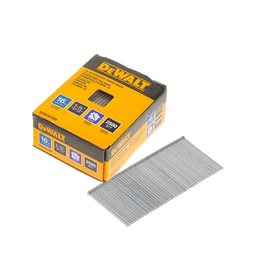 Caja 2500 Clavos Rectos 16ga 1-1/2 Dewalt DCS16150 4