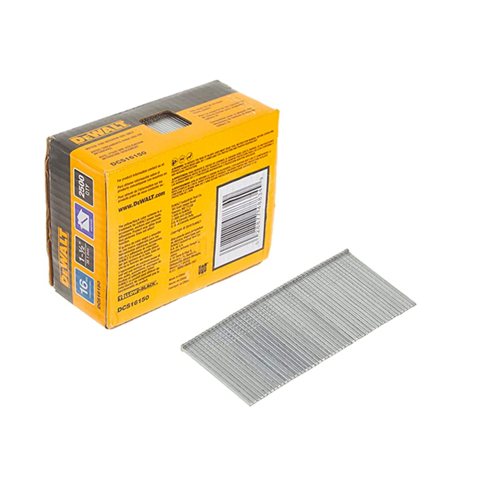 Caja 2500 Clavos Rectos 16ga 1-1/2 Dewalt DCS16150 5