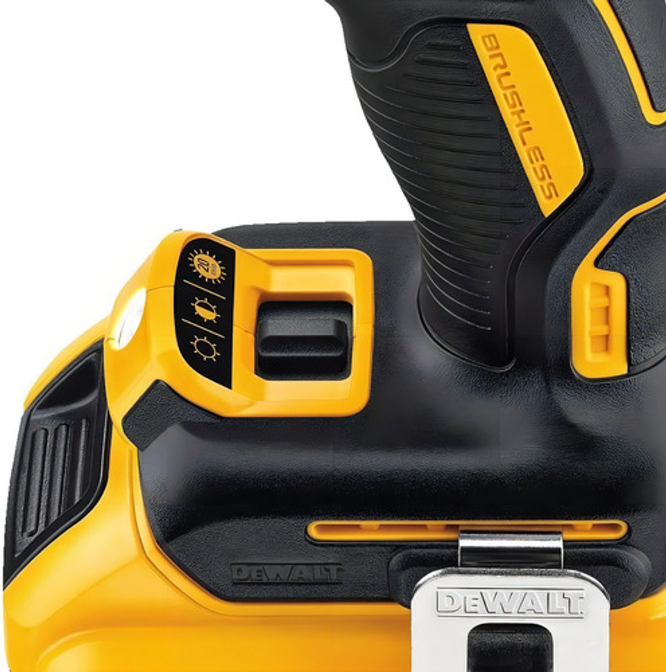 Kit Taladro Percutor Xr 20v Inalambrico Dewalt DCD796D2-B2 3