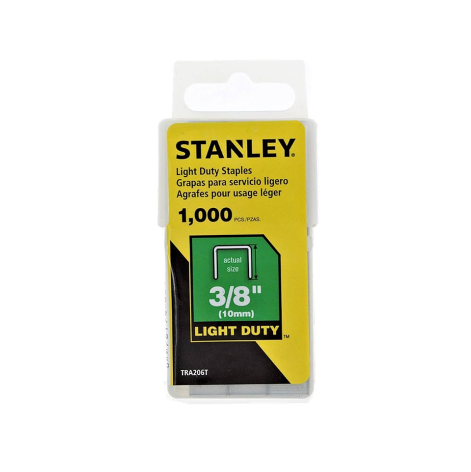 Grapas para uso ligero 3/8 1000 unds STANLEY TRA206T 1