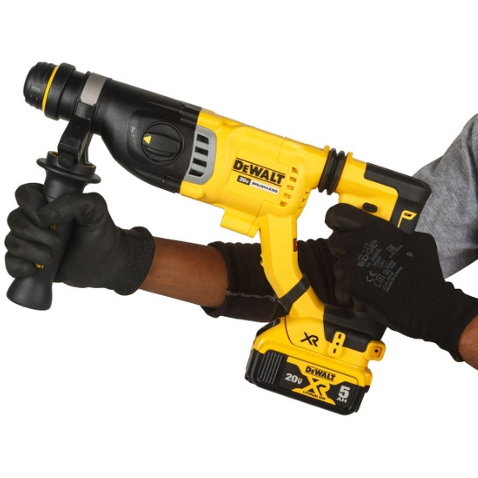 Rotomartillo Sds Plus 20v + 2 Baterías Dewalt DCH263P2-B2C 4