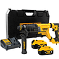 Rotomartillo Sds Plus 20v + 2 Baterías Dewalt DCH263P2-B2C - Miniatura 1