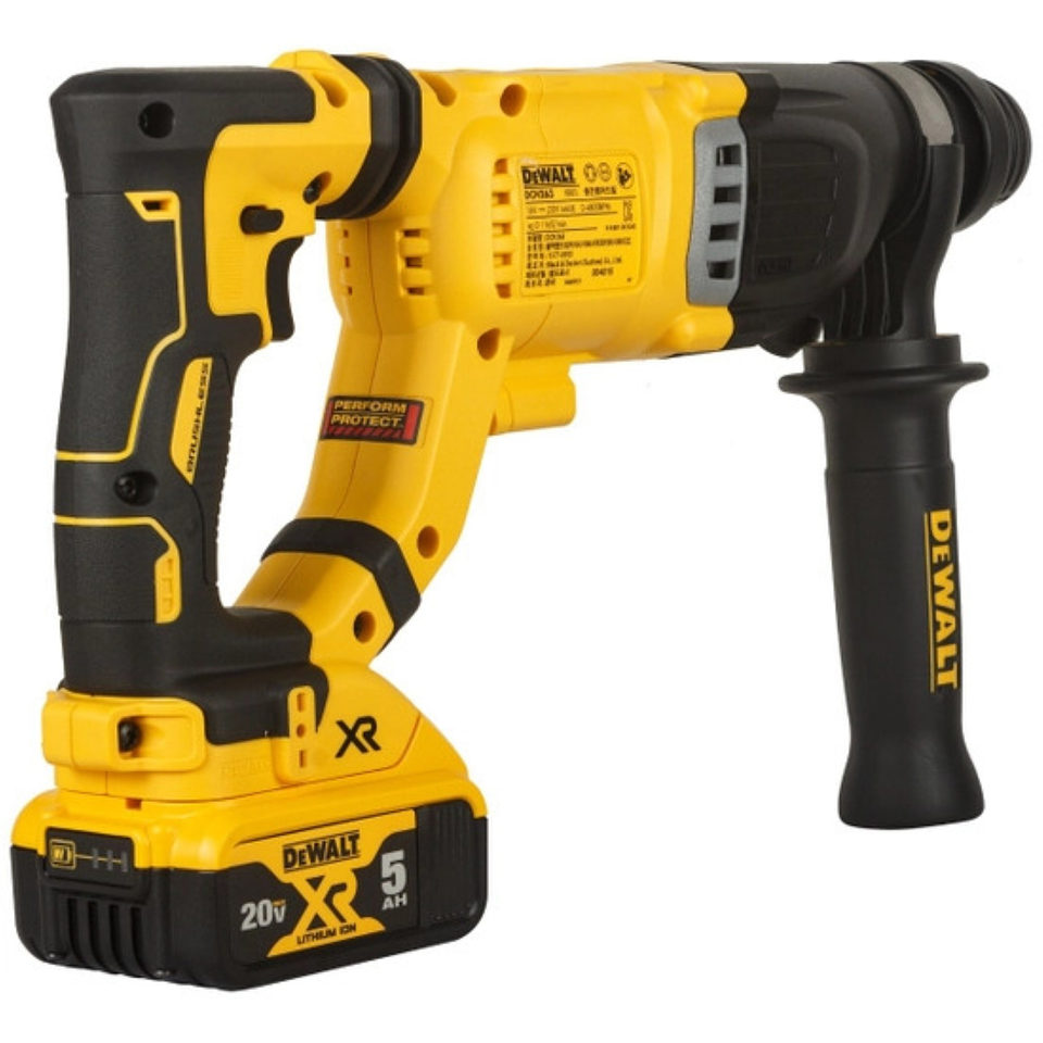 Rotomartillo Sds Plus 20v + 2 Baterías Dewalt DCH263P2-B2C 5