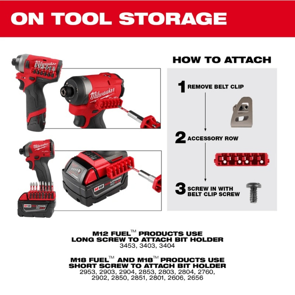 Set de 50 Puntas Y Accesorios Impacto Shockwave Milwaukee 4