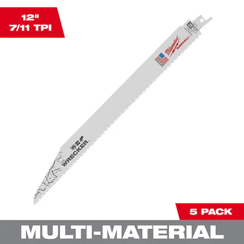 Hoja Sierra Sable 5 Und Multimaterial Milwaukee 48-00-5711