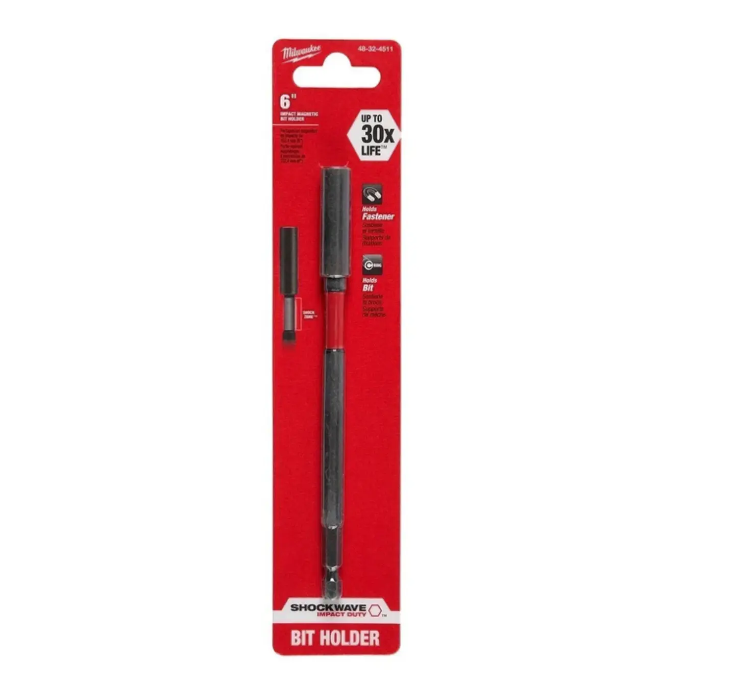 Extensión Magnética de IMPACTO 1/4 Milwaukee 48-32-4511 2