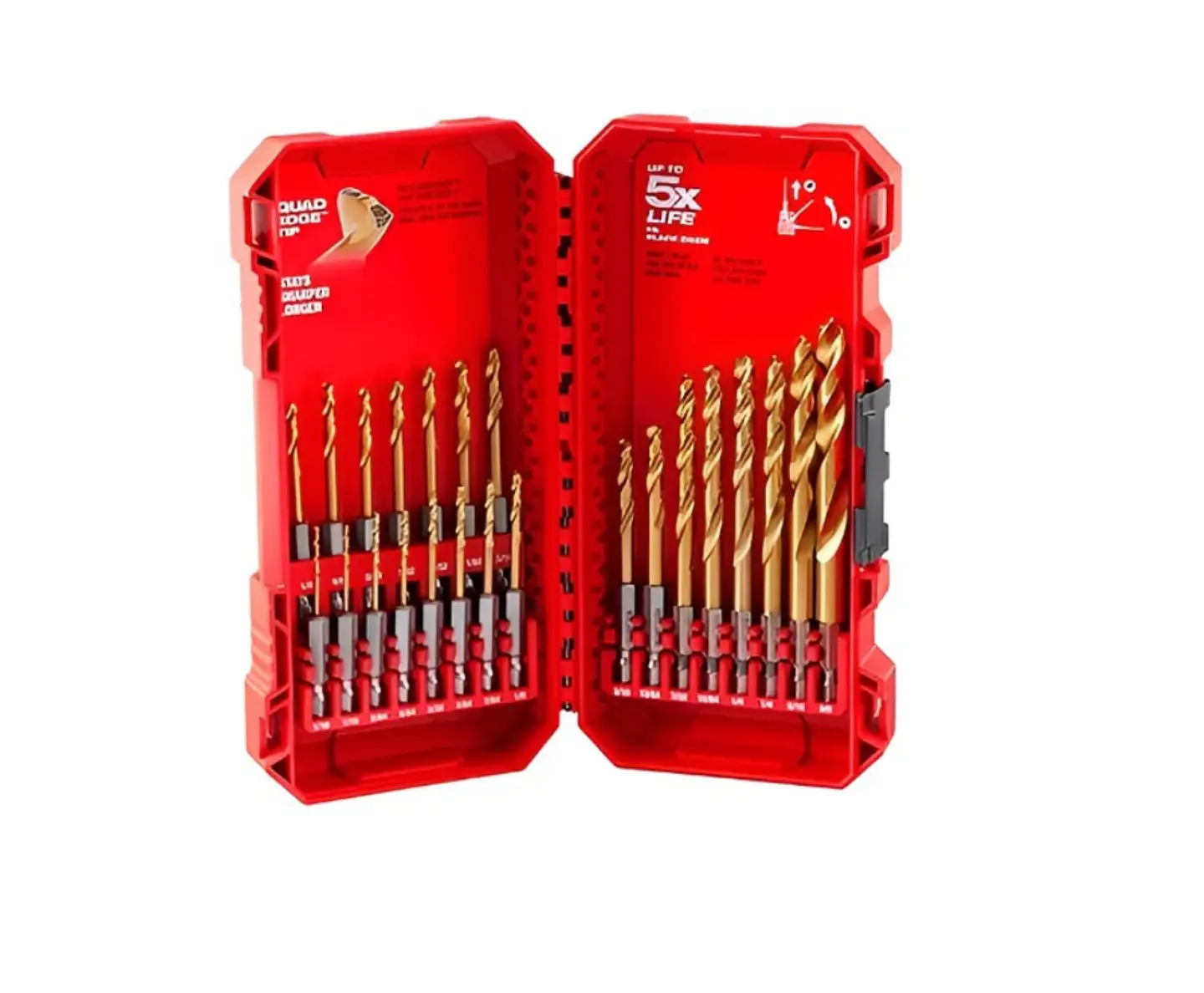 Brocas De Titanio Shockwave 23 Piezas Milwaukee 48-89-4631 1