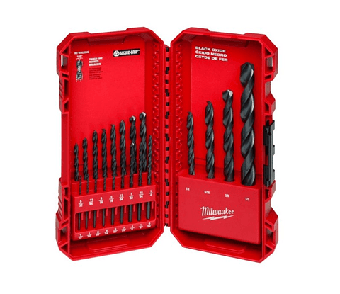 Set de Brocas Thunderbolt Black Oxide Milwaukee 48-89-2801