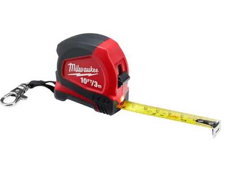 Huincha De Medir 3mt C/ Luz Led Milwaukee 48-22-6601