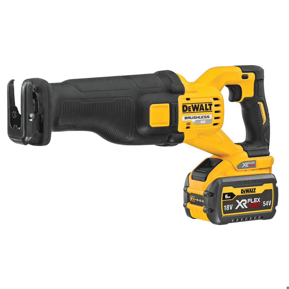 Kit Sierra Sable Reciproca 1-1/8 60V Dewalt DCS389T2-B2 3