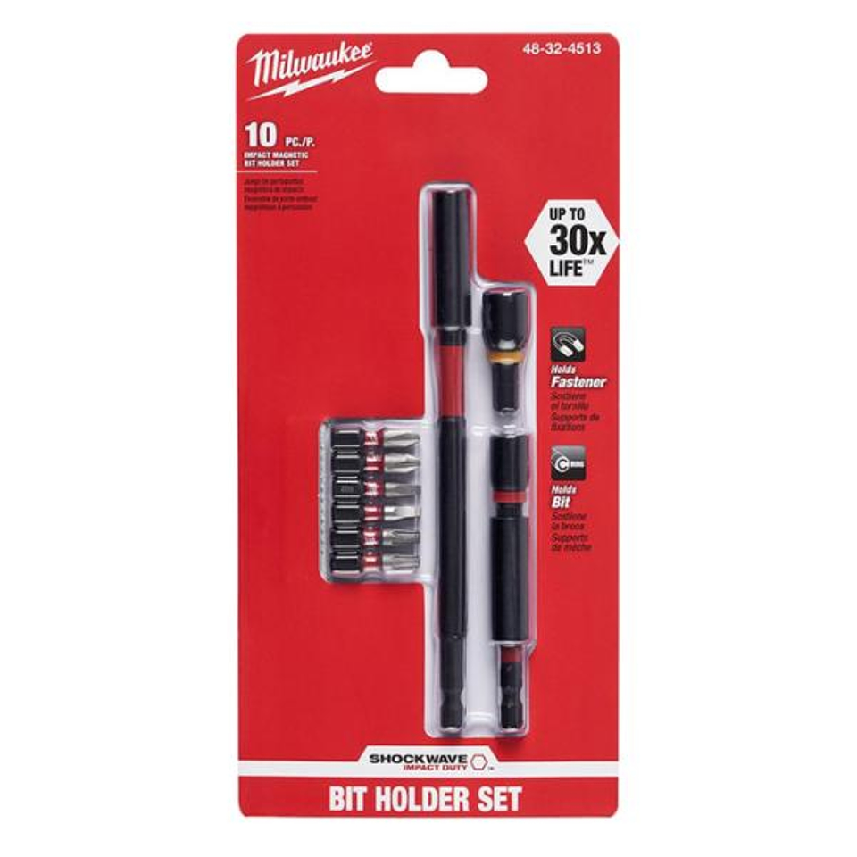 Set de 10 Guías Dado y Puntas Impacto Milwaukee 48-32-4513 3