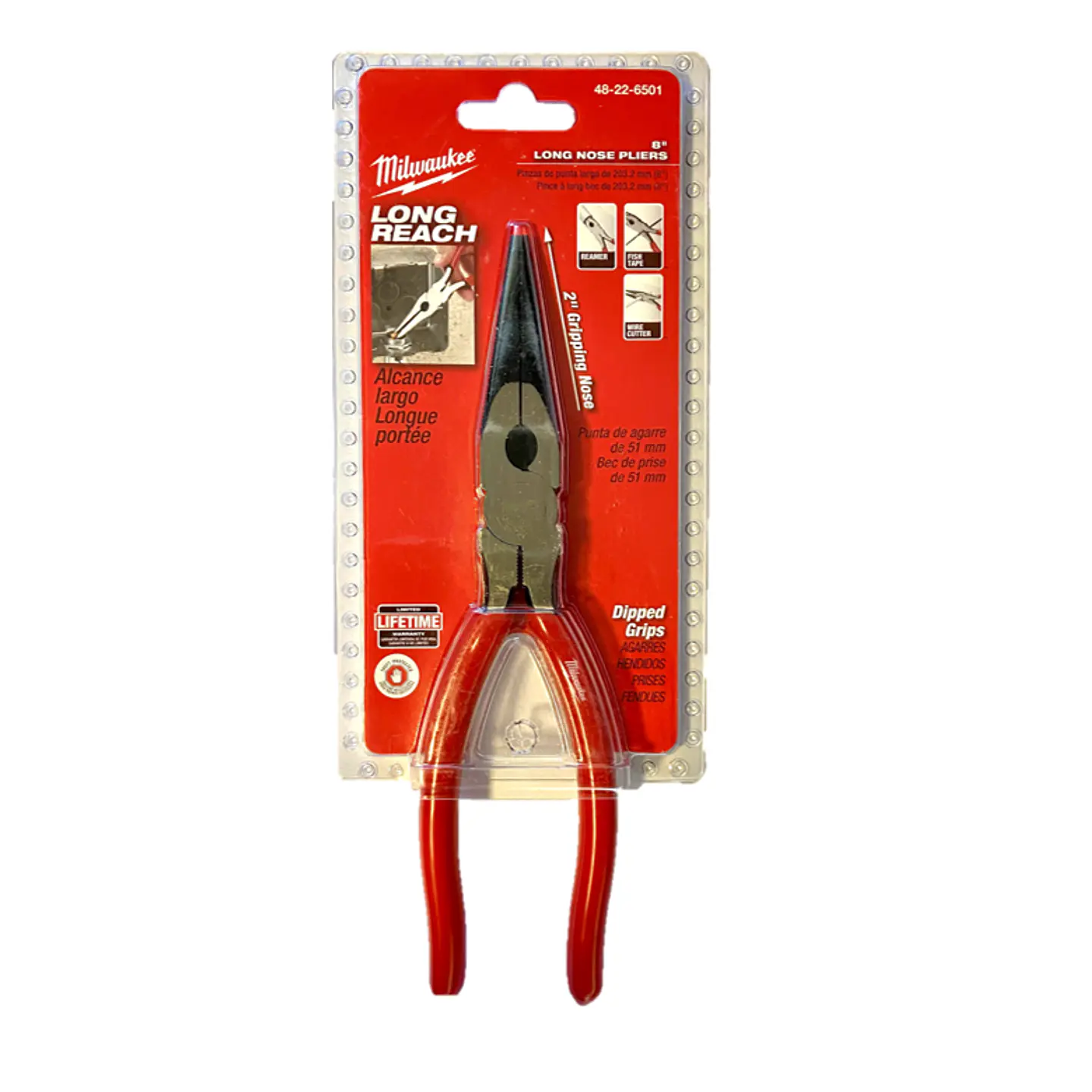 Alicate De Punta Larga 8