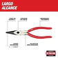 Alicate De Punta Larga 8