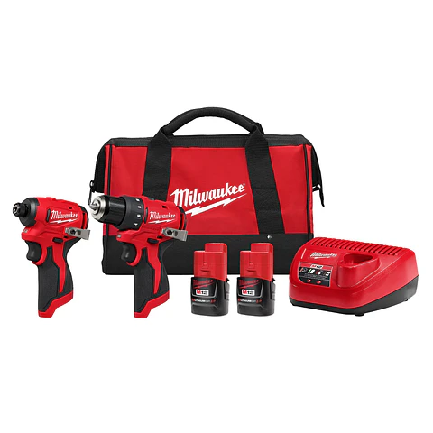 Kit Subcompact Taladro y Atornillador Impacto M12 Milwaukee