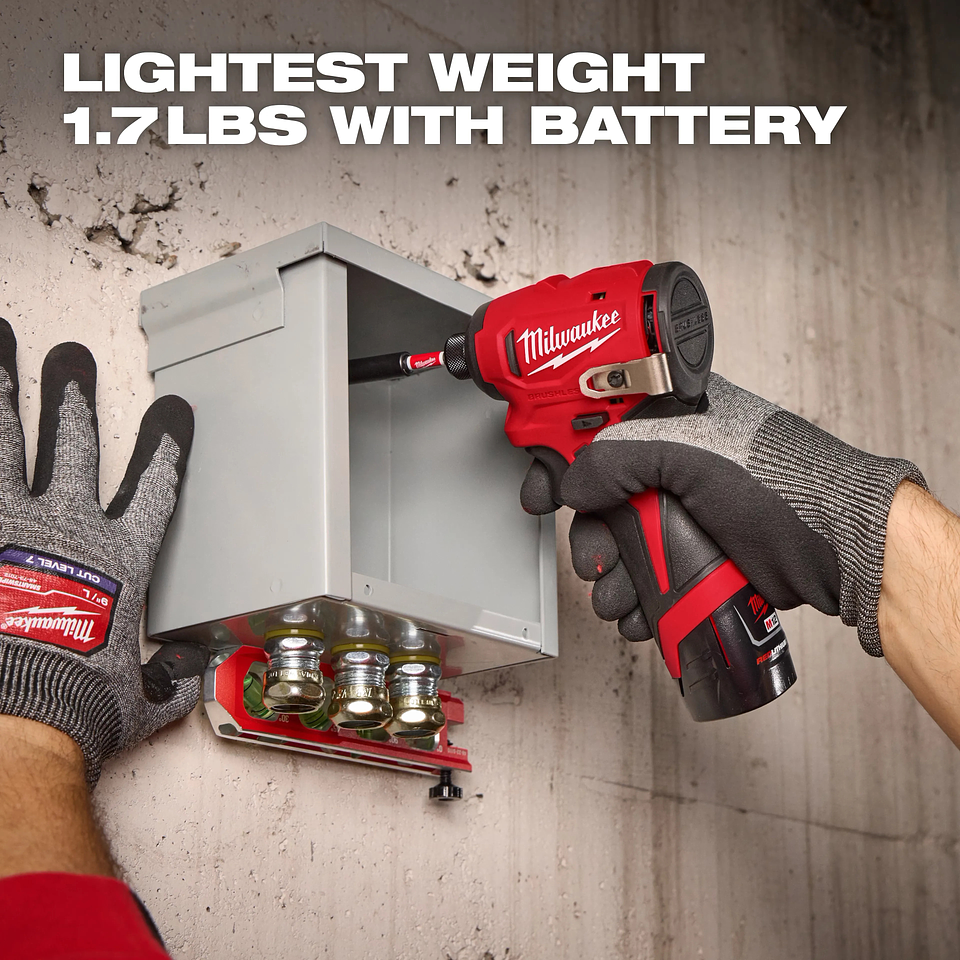 Kit Subcompact Taladro y Atornillador Impacto M12 Milwaukee 6