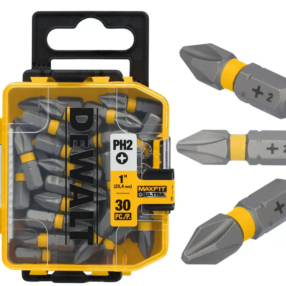 Set 30 Puntas Phillips 1 N°2Maxfit Dewalt Dwa1ph2umf30 4