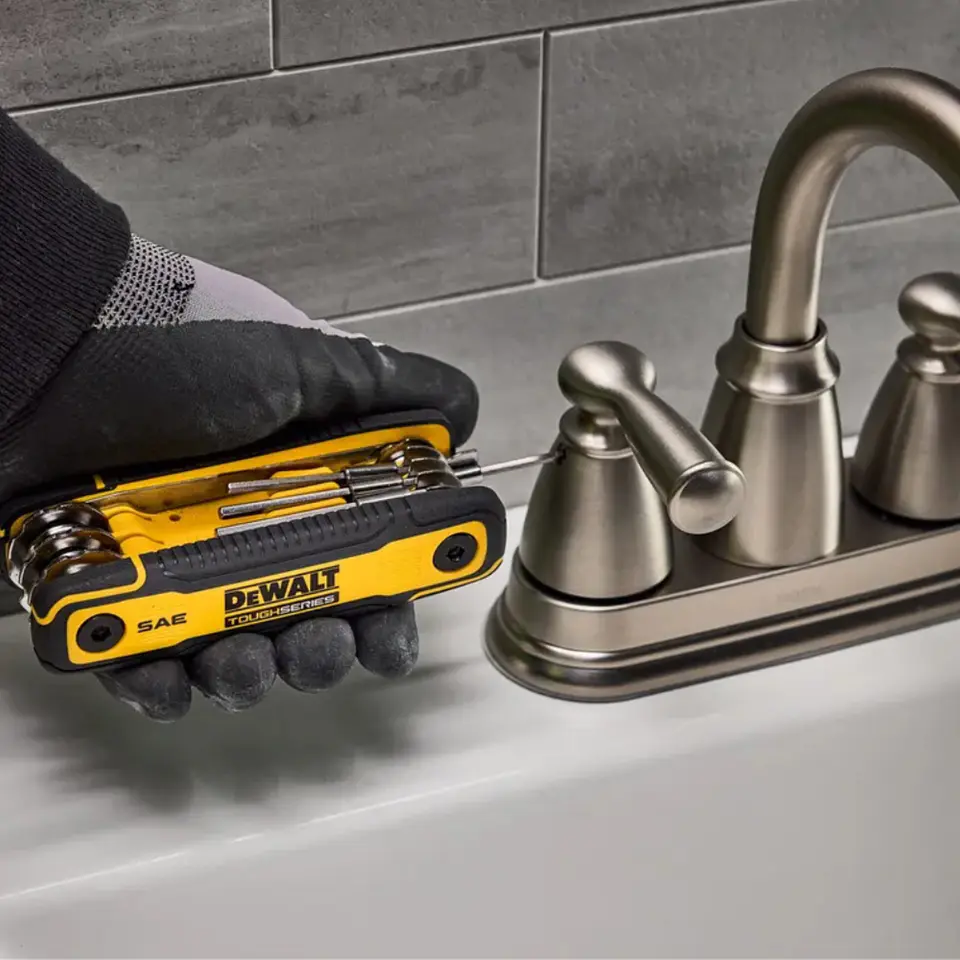 Llave Hexagonal Plegable Allen TougsSeries DeWalt DWHT70266 5