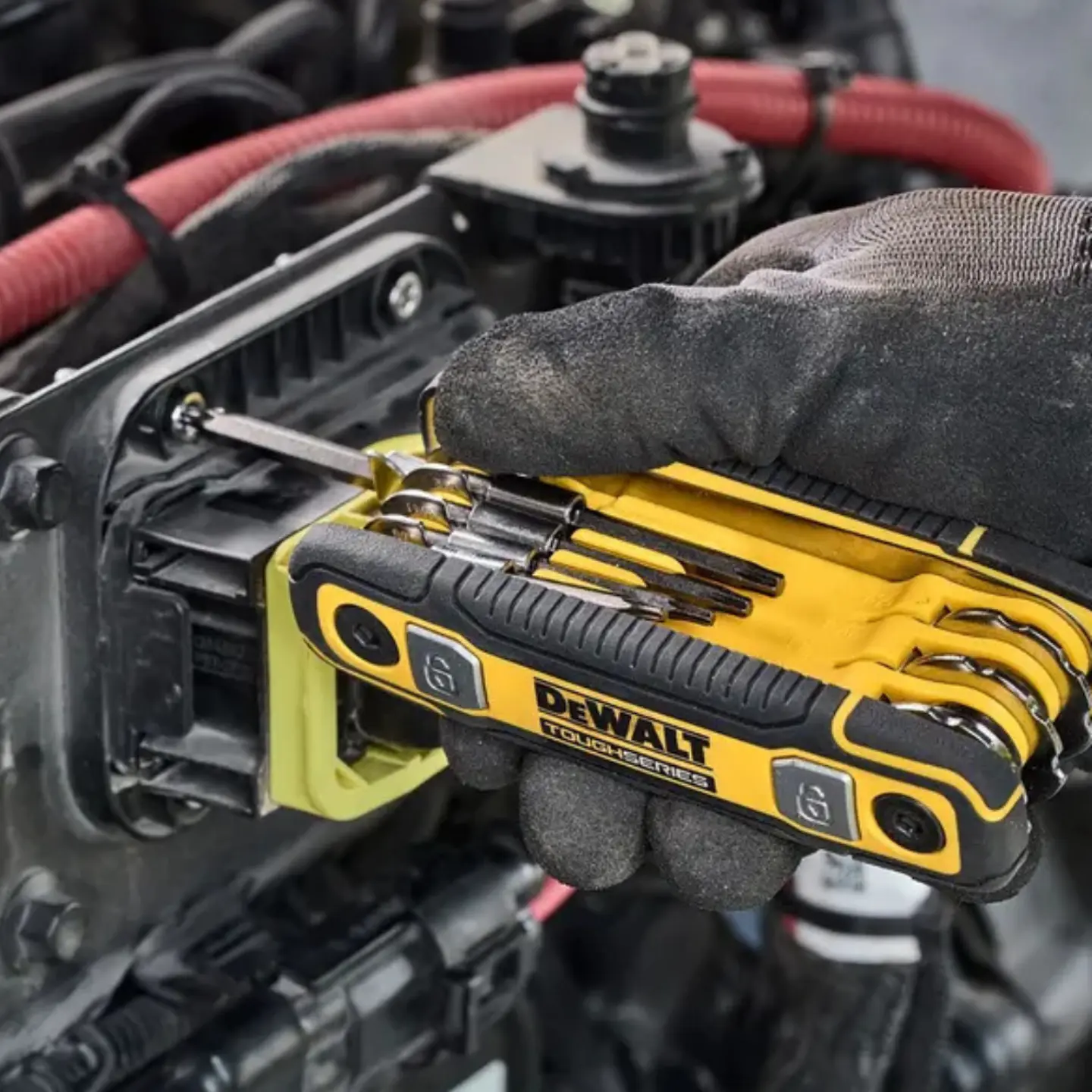 Llave Hexagonal Torx Plegable ToughSeries DWHT70268 4