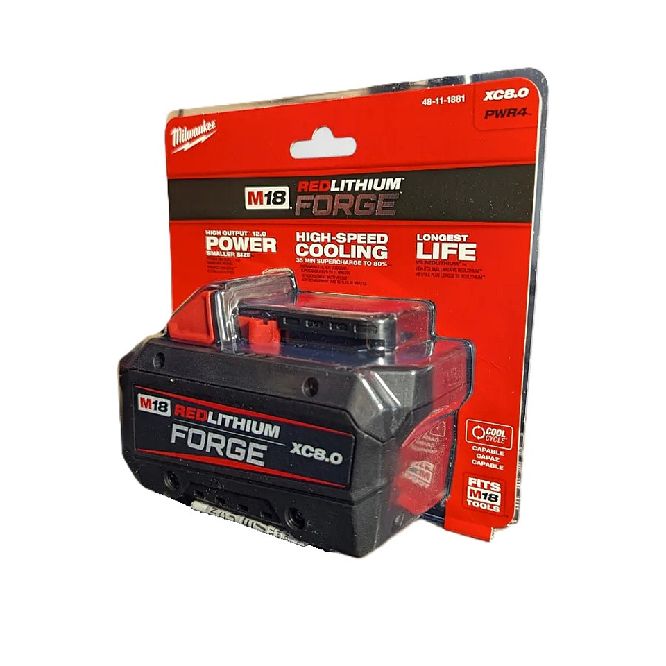 Batería M18™ REDLITHIUM FORGE XC8.0 Milwaukee 3