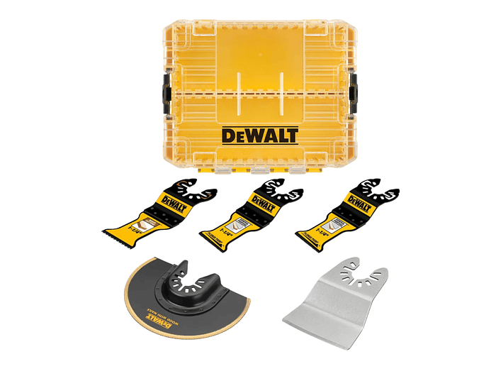 Set 5 piezas oscilante multiuso Dewalt DWA425GSET  2