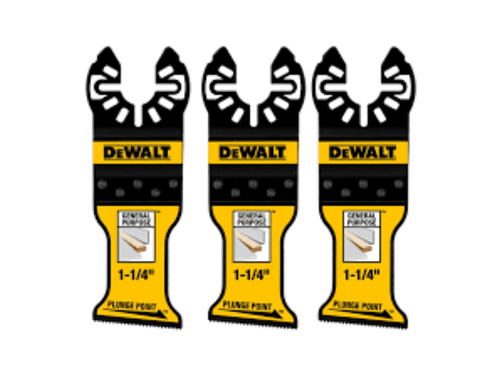 Set 5 piezas oscilante multiuso Dewalt DWA425GSET  5