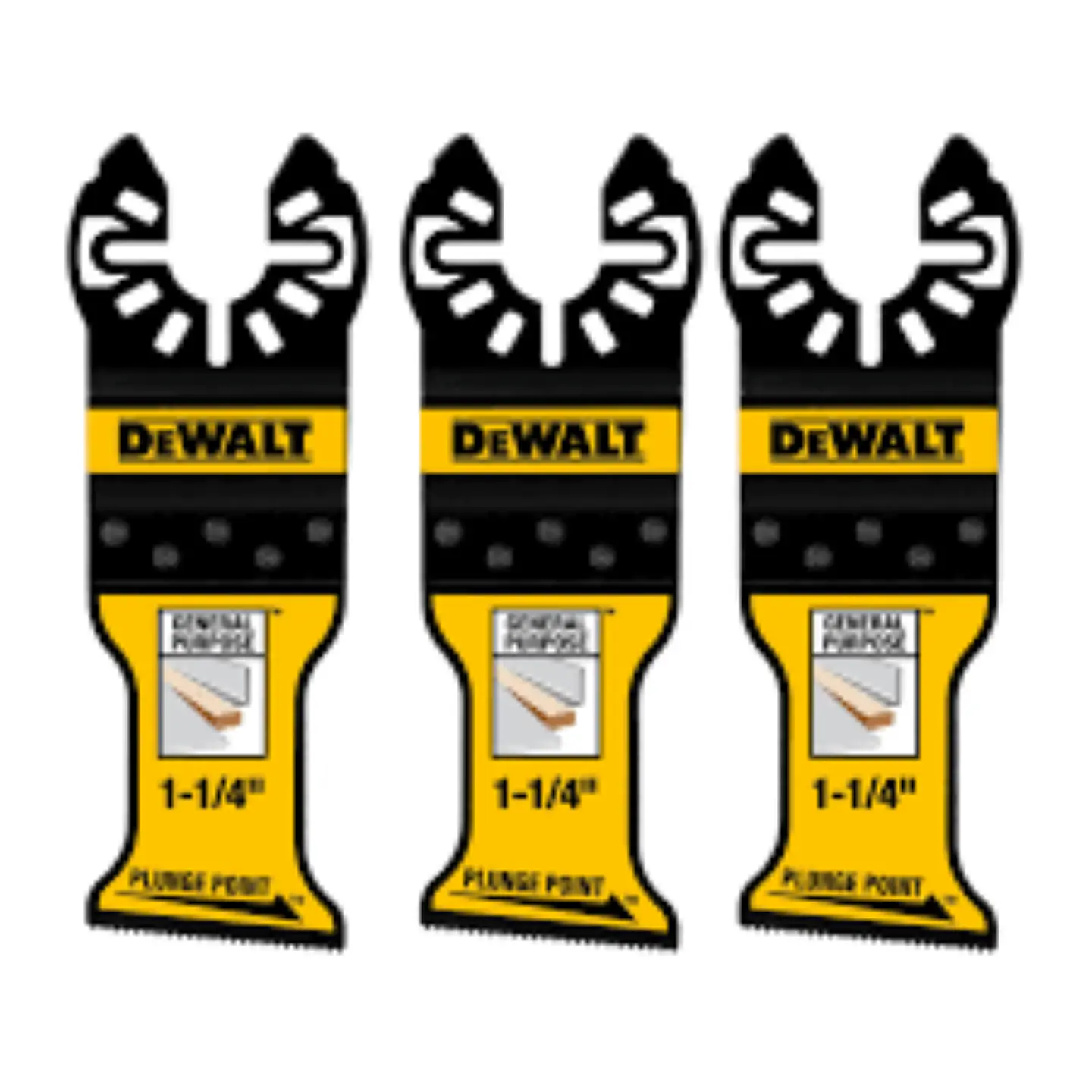 Set 5 piezas oscilante multiuso Dewalt DWA425GSET  5