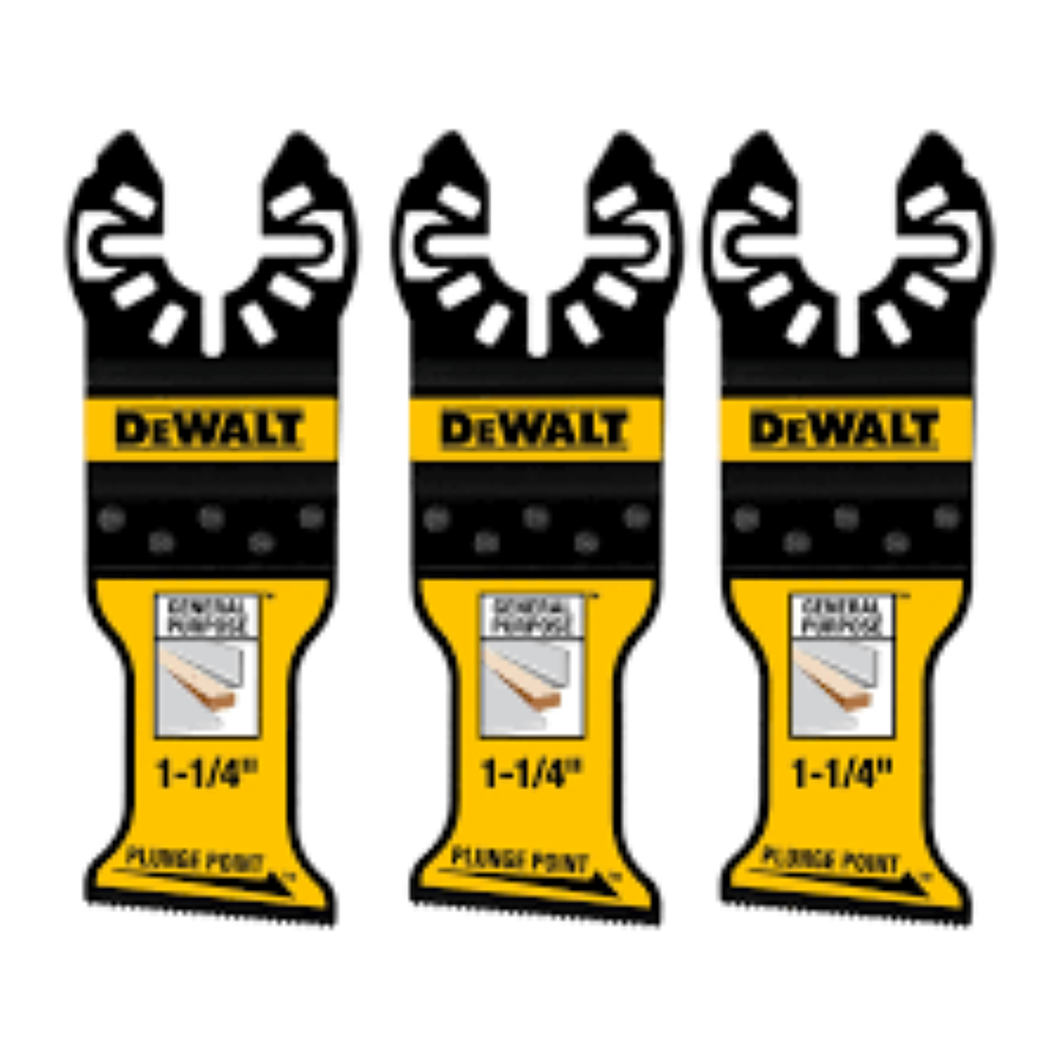 Set 5 piezas oscilante multiuso Dewalt DWA425GSET  5