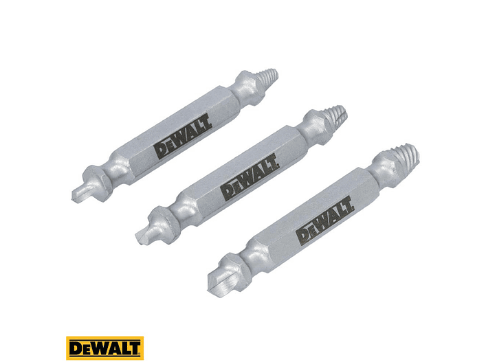 Extractores De Tornillos 3 Pzas MAXFIT ULTRA Dewalt DWAFEXTRACT3 3