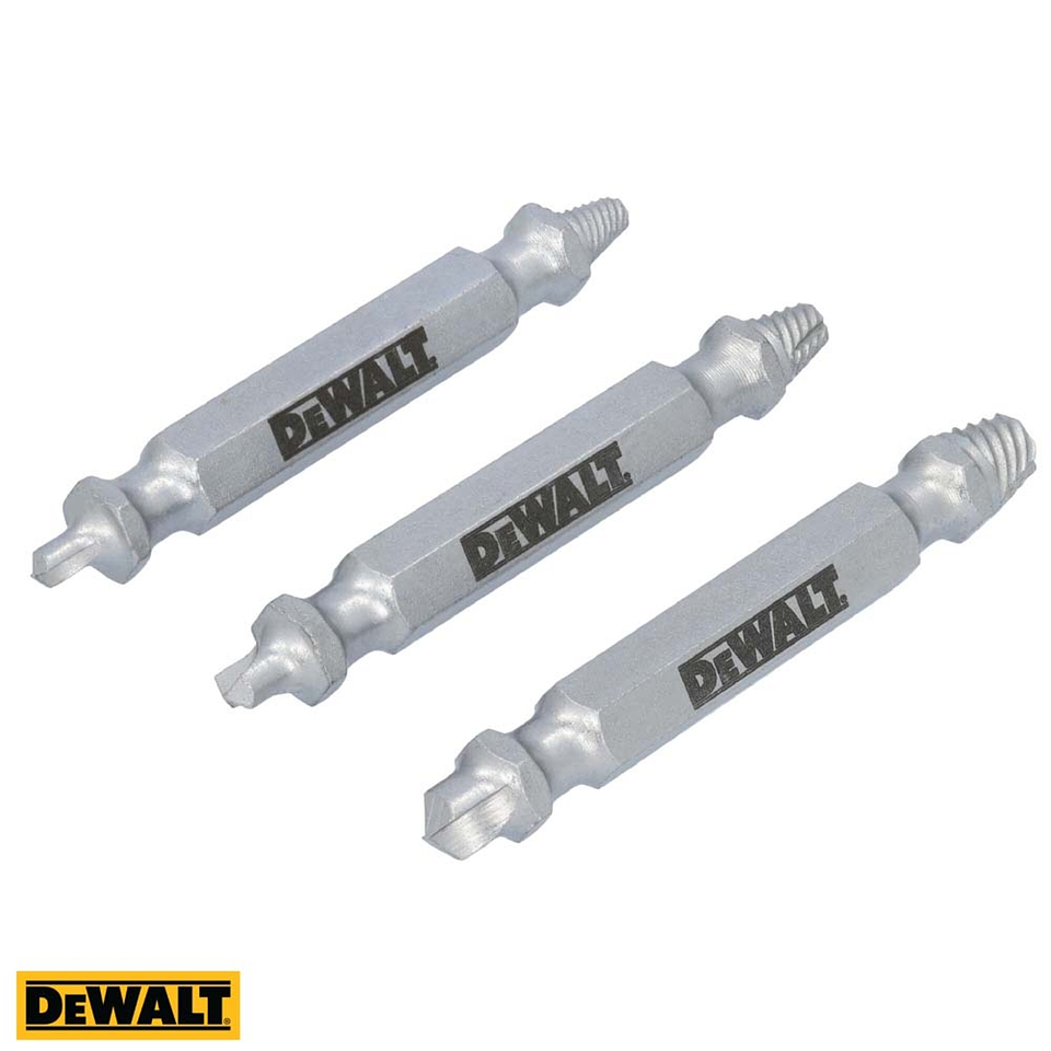 Extractores De Tornillos 3 Pzas MAXFIT ULTRA Dewalt DWAFEXTRACT3 3