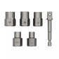 Set 5 Dados extractores Maxfit + Adaptador 1/4 Dewalt Dwafbextract5 - Miniatura 3
