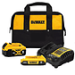 Kit 2 Baterías 2Ah y 5Ah 20V + Cargador Y Bolso Dewalt DCB225CK-B2 - Miniatura 1