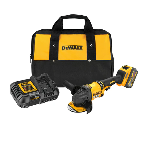 Kit Esmeril Angular 4-1/2 -5 60v Dewalt DCG418T1-B2