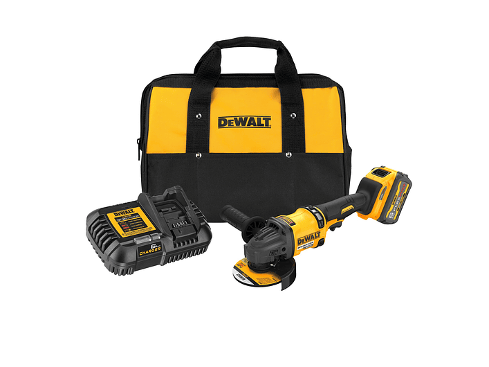 Kit Esmeril Angular 4-1/2 -5 60v Dewalt DCG418T1-B2 1