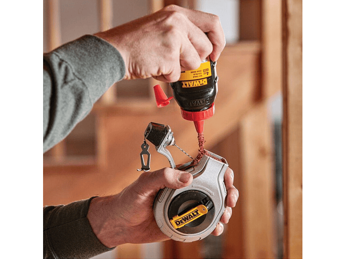  Tiza Roja Escala De Permanencia 3 Dewalt 226g DWHT47048L 2