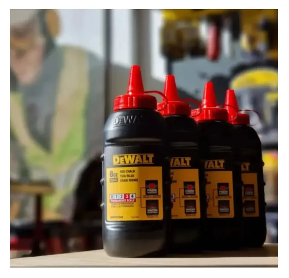  Tiza Roja Escala De Permanencia 3 Dewalt 226g DWHT47048L 3