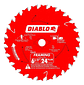 Pack 2 Discos Sierra Circular 6 1/2 24 Dientes Diablo - Miniatura 2