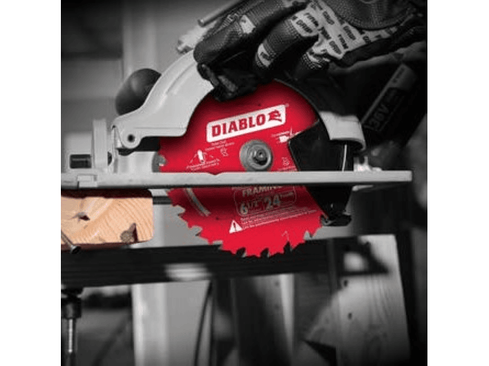 Pack 2 Discos Sierra Circular 6 1/2 24 Dientes Diablo 4