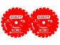 Pack 2 Discos Sierra Circular 6 1/2 24 Dientes Diablo - Miniatura 1